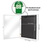 Americanflat 23x31 Lockable Jersey Display Case - Jersey Shadow Box Frame - Includes Built-in Hook for Jersey - Anti-Theft Lock - Polished Plexiglass Cover - Hanging Hardware